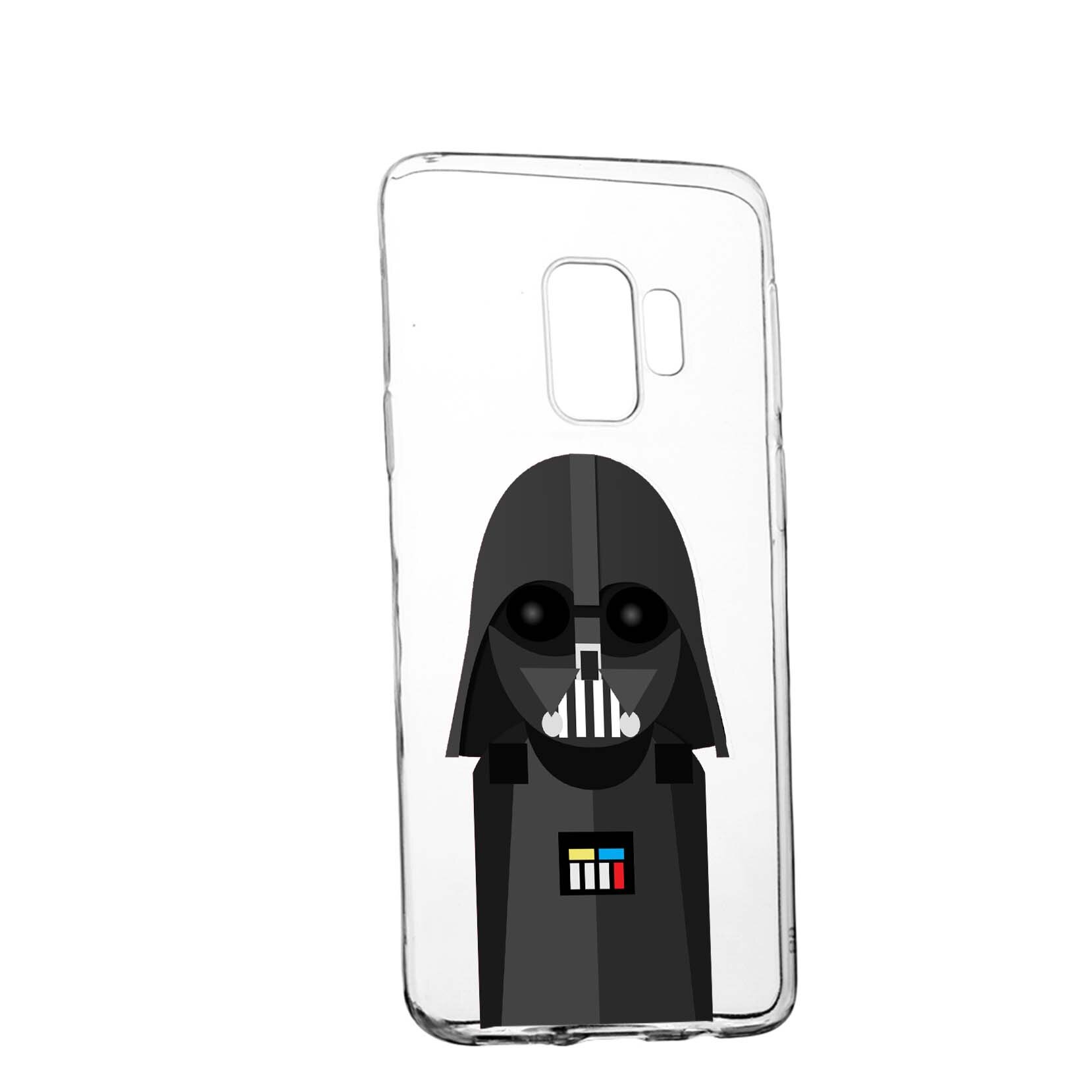 Husa de protectie Star Wars - Darth Vader, Movie pentru Samsung Galaxy S9 Plus, rezistenta la uzura, anti-alunecare, din silicon Premium, 405