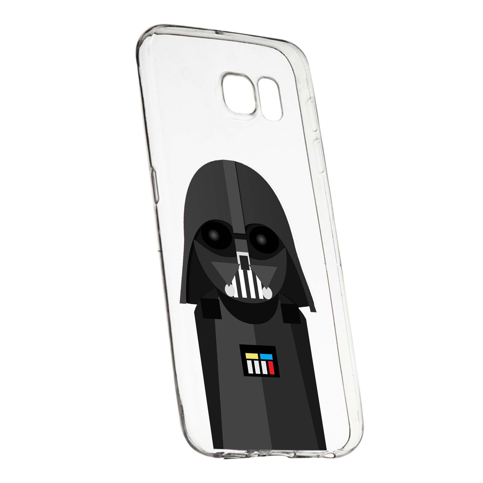 Husa de protectie Star Wars - Darth Vader, Movie pentru Samsung Galaxy S7, rezistenta la uzura, anti-alunecare, din silicon Premium, 405