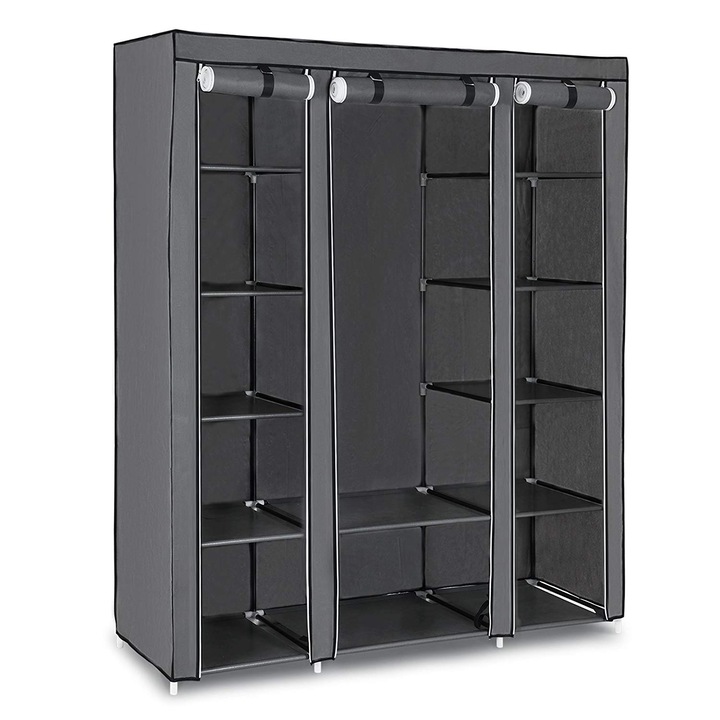 Текстилен гардероб SONGMICS, 175 x 150 x 45 см, Нетъкан текстил