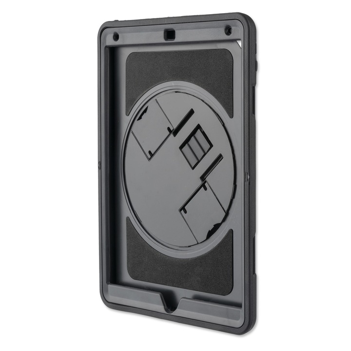 4smarts Rugged Tablet Case Grip - ударо и водоустойчив калъф за iPad 7 (2019) (черен)