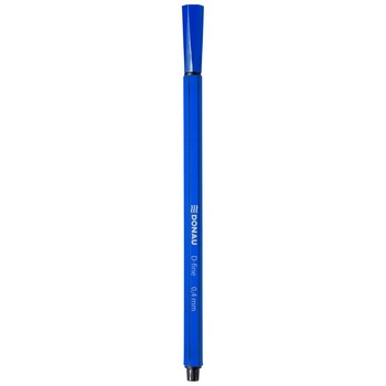 Set Finelinere DONAU cu scriere de 0.4 mm, 10 Buc/Set, Corp Hexagonal, Culoare Albastra, Accesorii Birou Set Finelinere DONAU cu scriere de 0.4 mm, 10 Buc/Set, Corp Hexagonal, Culoare Albastra, Accesorii Birou