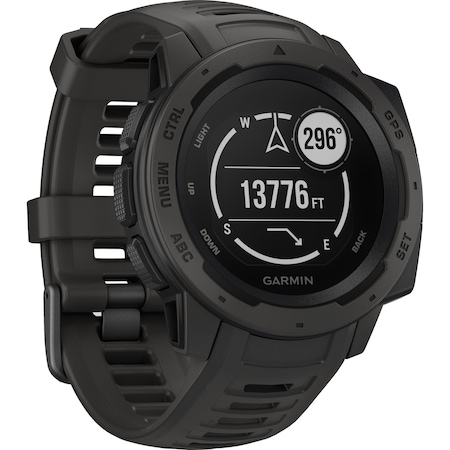 Часовник Smartwatch Garmin Instinct, GPS, Black