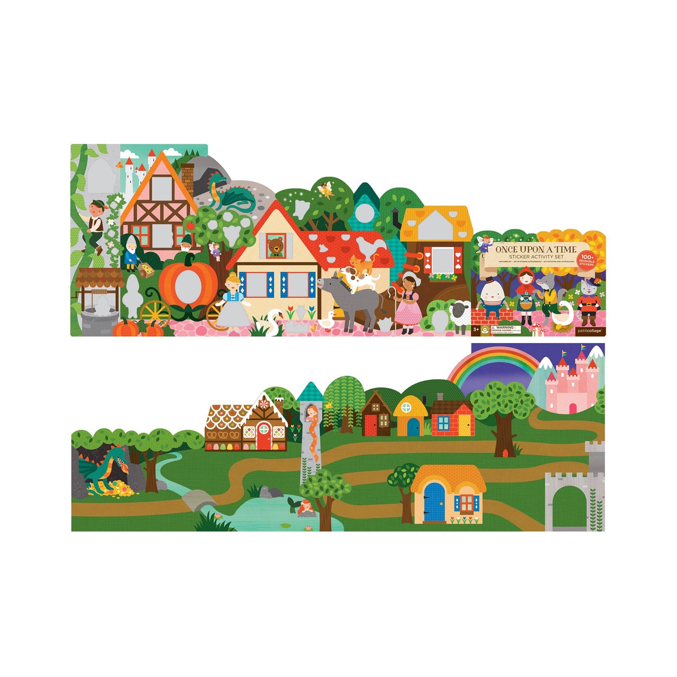 Mapa de activitati cu stickere, tematica Poveste