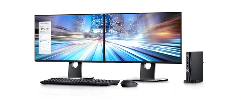Mini PC DELL Optiplex 3070 cu procesor Intel i5-9500T, 16GB, 256GB