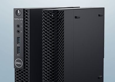 Mini PC Dell Optiplex 3070 MFF cu procesor Intel® Core i3-9100T