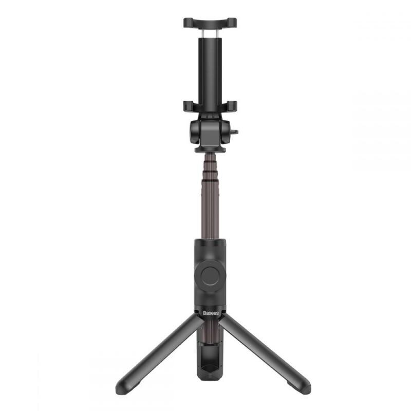 Selfie stick Wireless cu trepied si Bluetooth Baseus Lovely Black