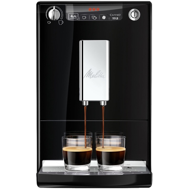 Кафеавтомат Melitta® Solo, 15 bar, 1.2 л, Черен