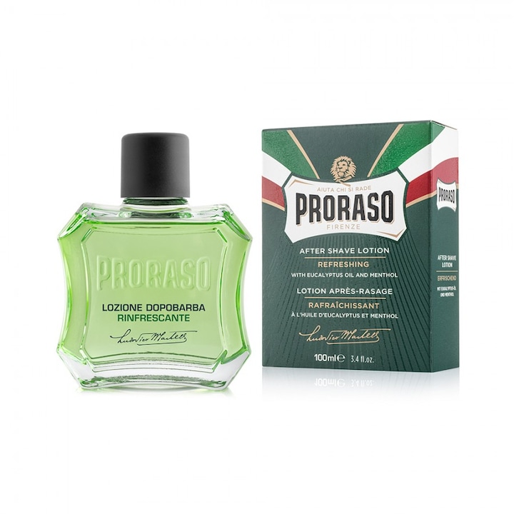 Aftershave Proraso, Ingrijire si tonifiere, 100 ml