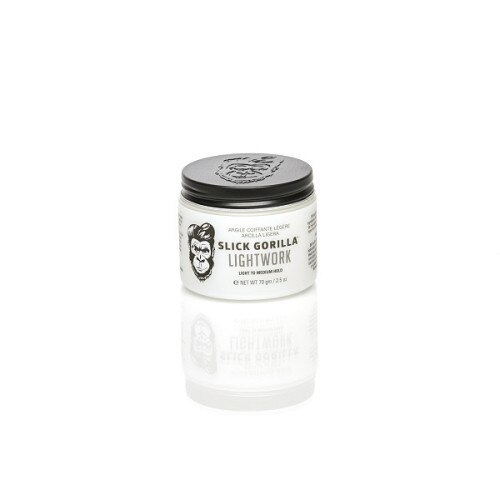 Slick Gorilla Lightwork - Argile Coiffante 70gr - Tenue Légère à Moyenne - Vegan