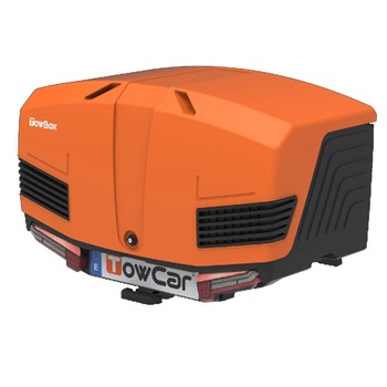 Cutie portbagaj pe carligul de remorcare Towbox V3 Sport Orange Cutie portbagaj pe carligul de remorcare Towbox V3 Sport Orange