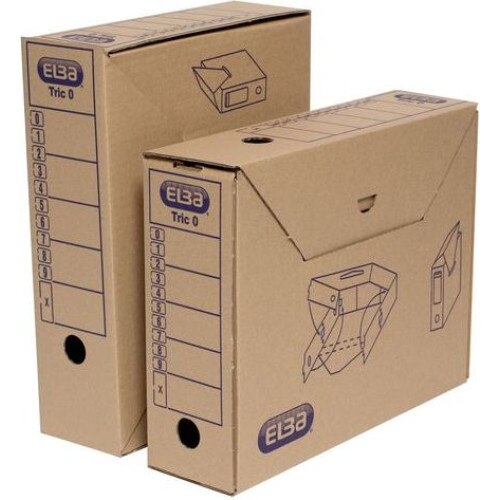 Carton de arhiva Elba Tric 0, maro, 50 buc
