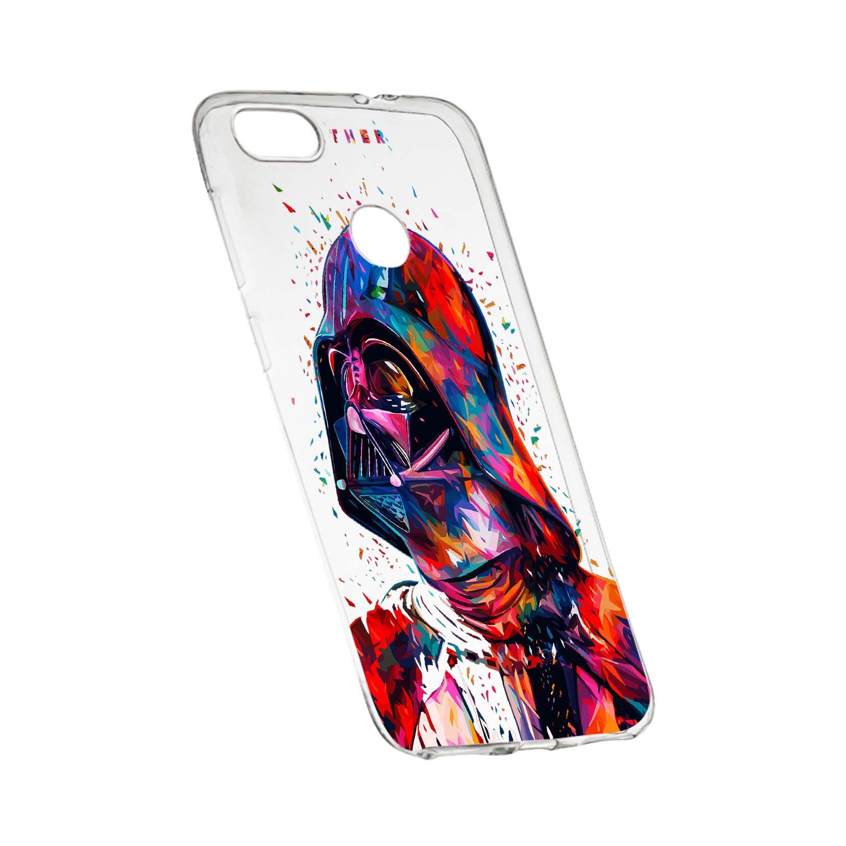 Husa de protectie Star Wars - Darth Vader, Movie pentru Huawei P9 Lite Mini / Y6 pro 2017, rezistenta la uzura, anti-alunecare, din silicon Premium, 408