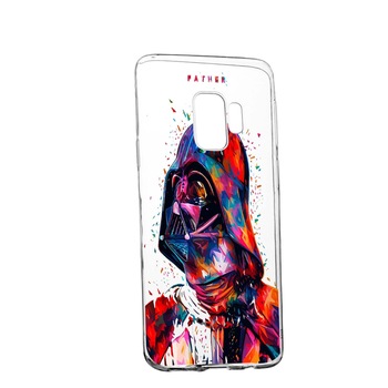 Husa de protectie Star Wars - Darth Vader, Movie pentru Samsung Galaxy S9 Plus, rezistenta la uzura, anti-alunecare, din silicon Premium, 408 Husa de protectie Star Wars - Darth Vader, Movie pentru Samsung Galaxy S9 Plus, rezistenta la uzura, anti-alunecare, din silicon Premium, 408