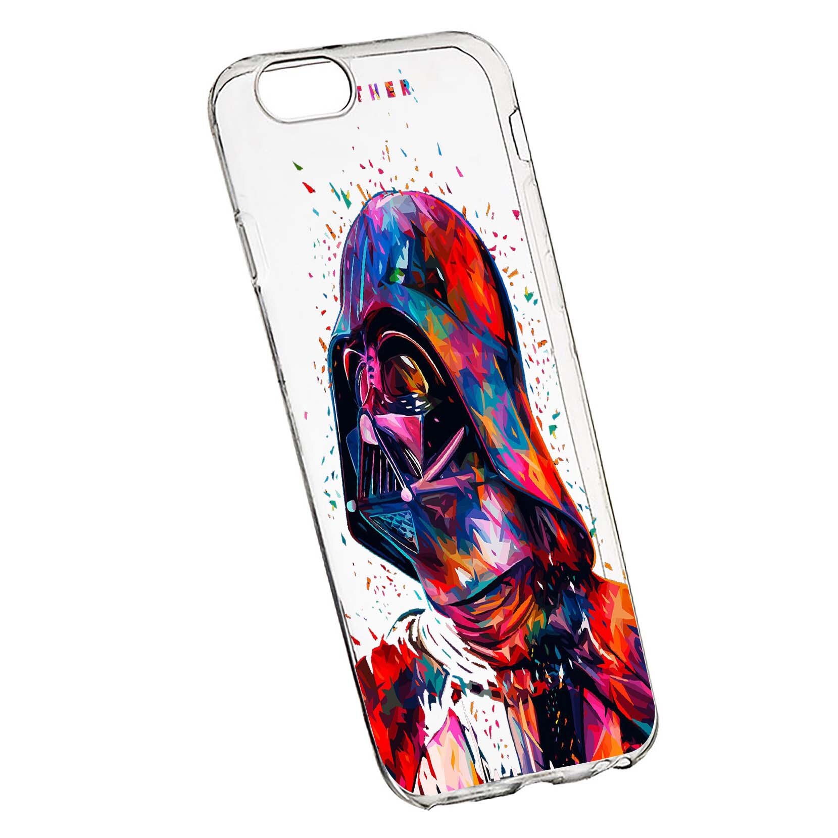 Husa de protectie Star Wars - Darth Vader, Movie pentru Apple iPhone 6 Plus / 6S Plus, rezistenta la uzura, anti-alunecare, din silicon Premium, 408