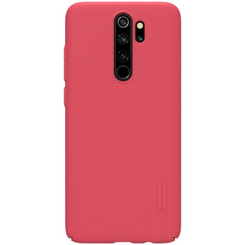 Husa protectie spate din plastic texturat rosu, pentru Xiaomi Redmi Note 8 Pro- Nillkin Frosted Shield Husa protectie spate din plastic texturat rosu, pentru Xiaomi Redmi Note 8 Pro- Nillkin Frosted Shield