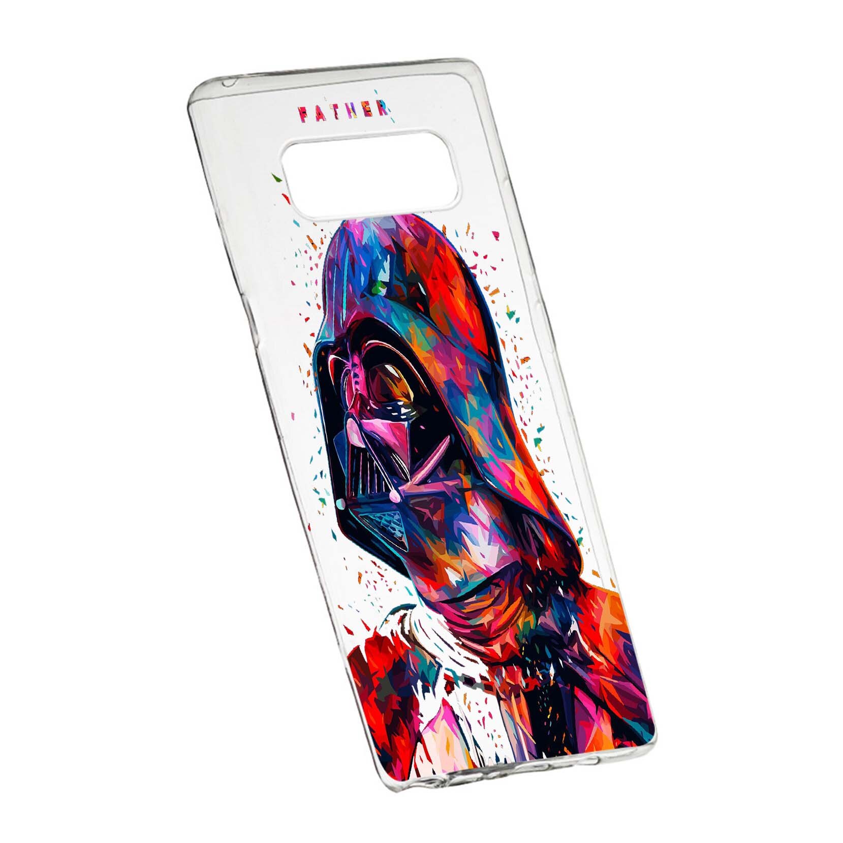 Husa de protectie Star Wars - Darth Vader, Movie pentru Samsung Galaxy Note 9, rezistenta la uzura, anti-alunecare, din silicon Premium, 408