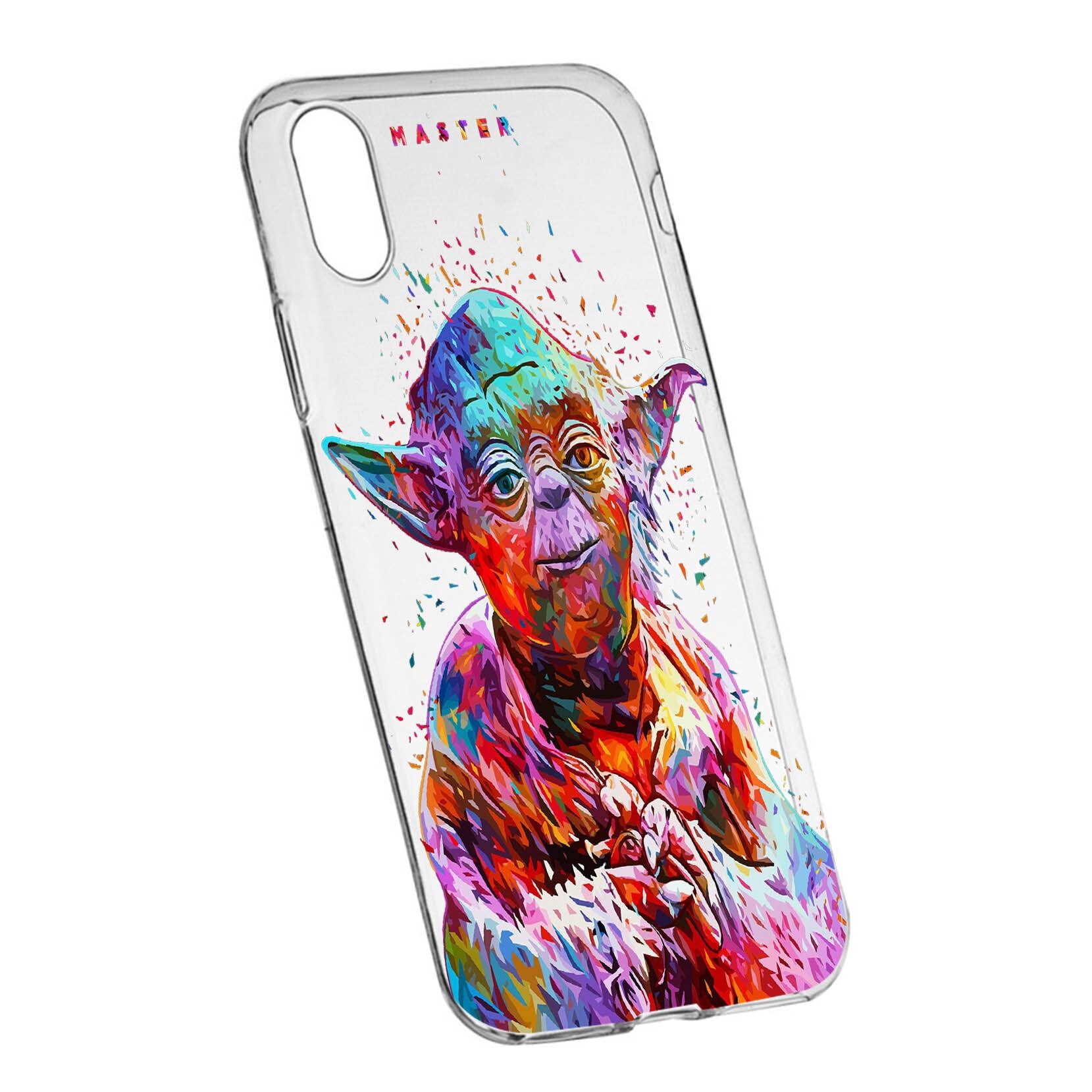 Husa de protectie Star Wars - Yoda, Movie pentru Xiaomi Redmi 7A, rezistenta la uzura, anti-alunecare, din silicon Premium, 409