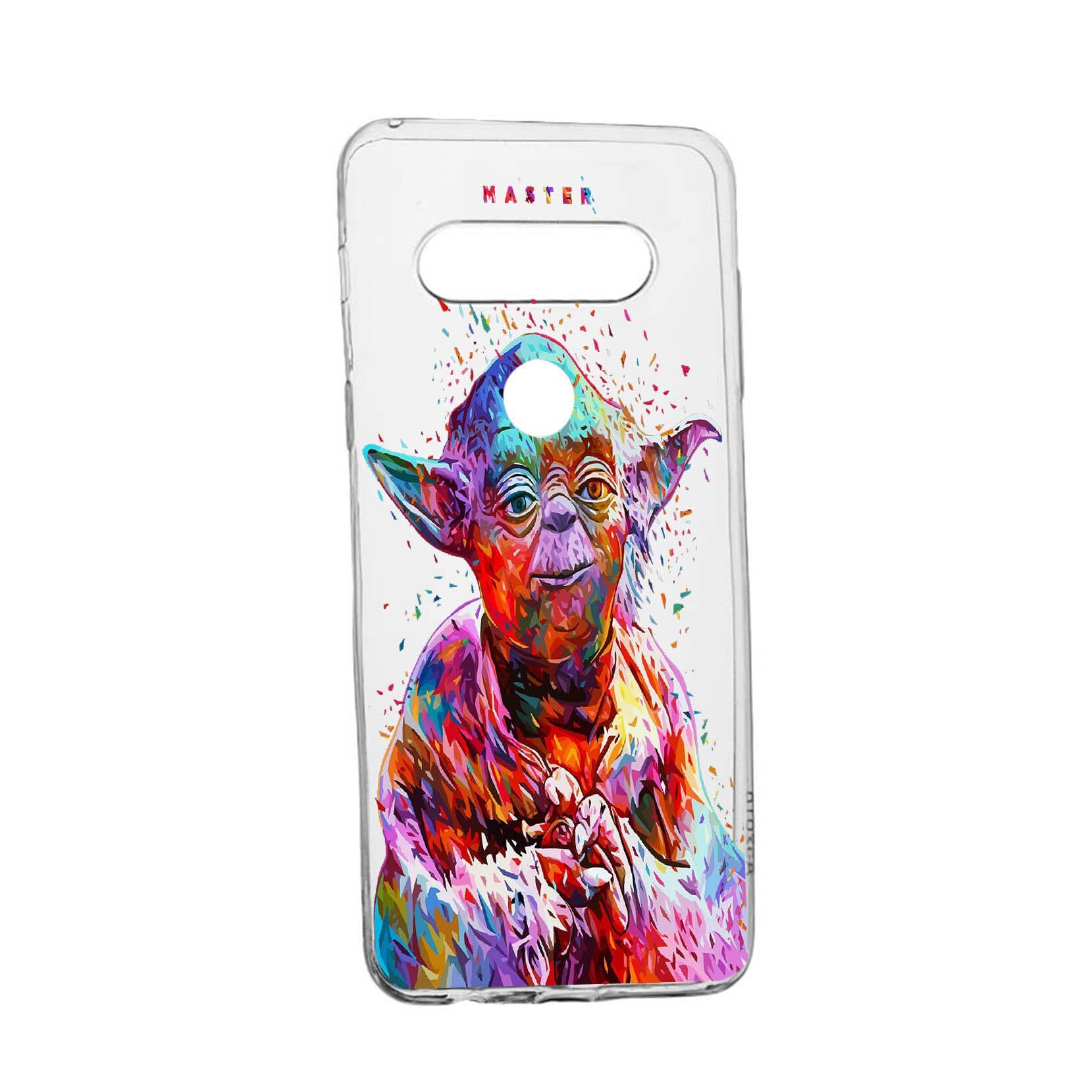 Husa de protectie Star Wars - Yoda, Movie pentru LG K50 / Q60, rezistenta la uzura, anti-alunecare, din silicon Premium, 409