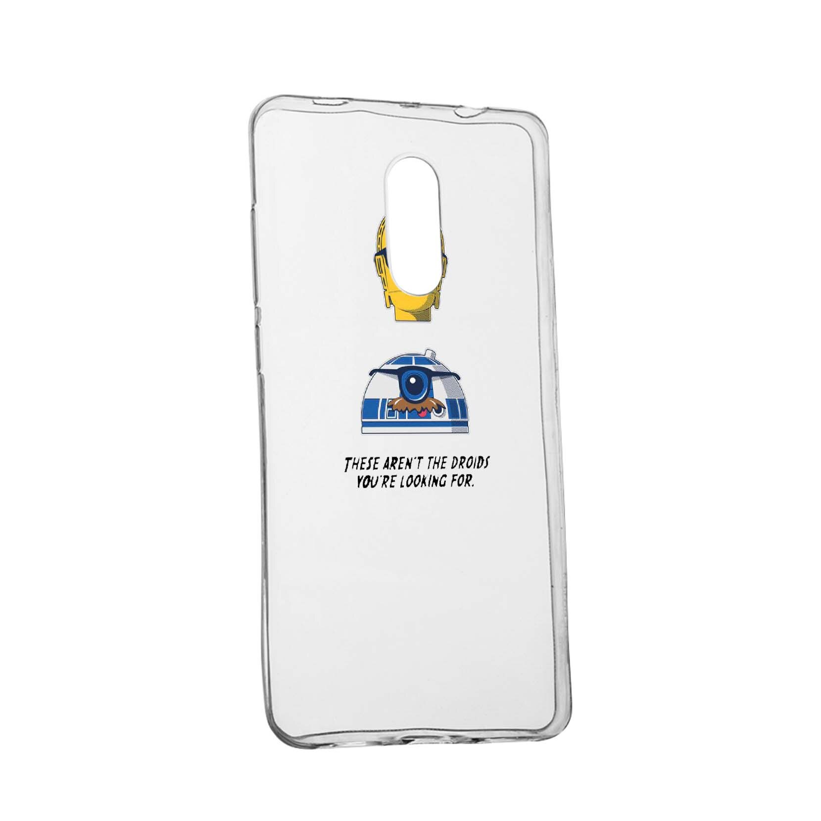 Husa de protectie Star Wars - Droids, Movie pentru Xiaomi Redmi 8A, rezistenta la uzura, anti-alunecare, din silicon Premium, 410