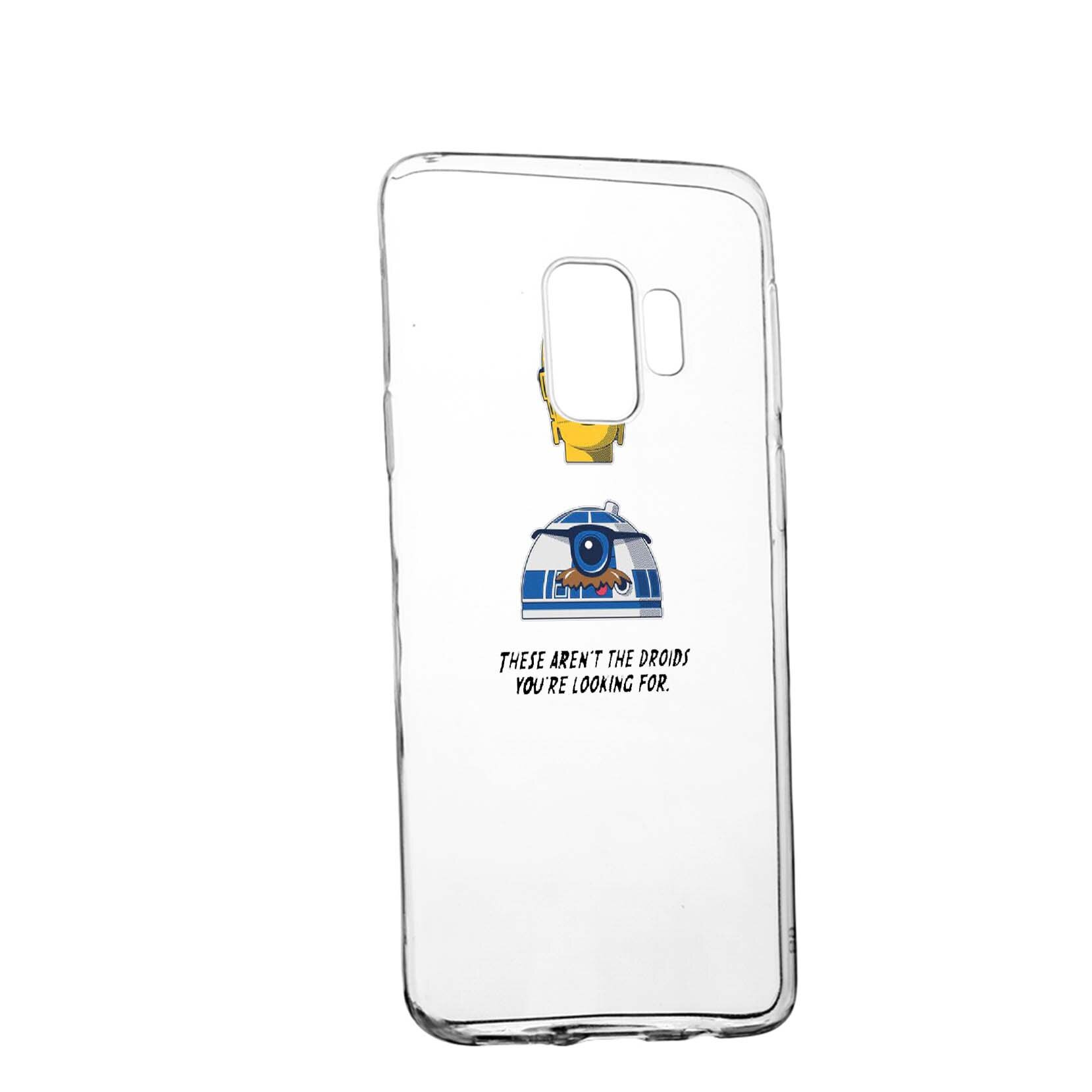 Husa de protectie Star Wars - Droids, Movie pentru Samsung Galaxy S9, rezistenta la uzura, anti-alunecare, din silicon Premium, 410