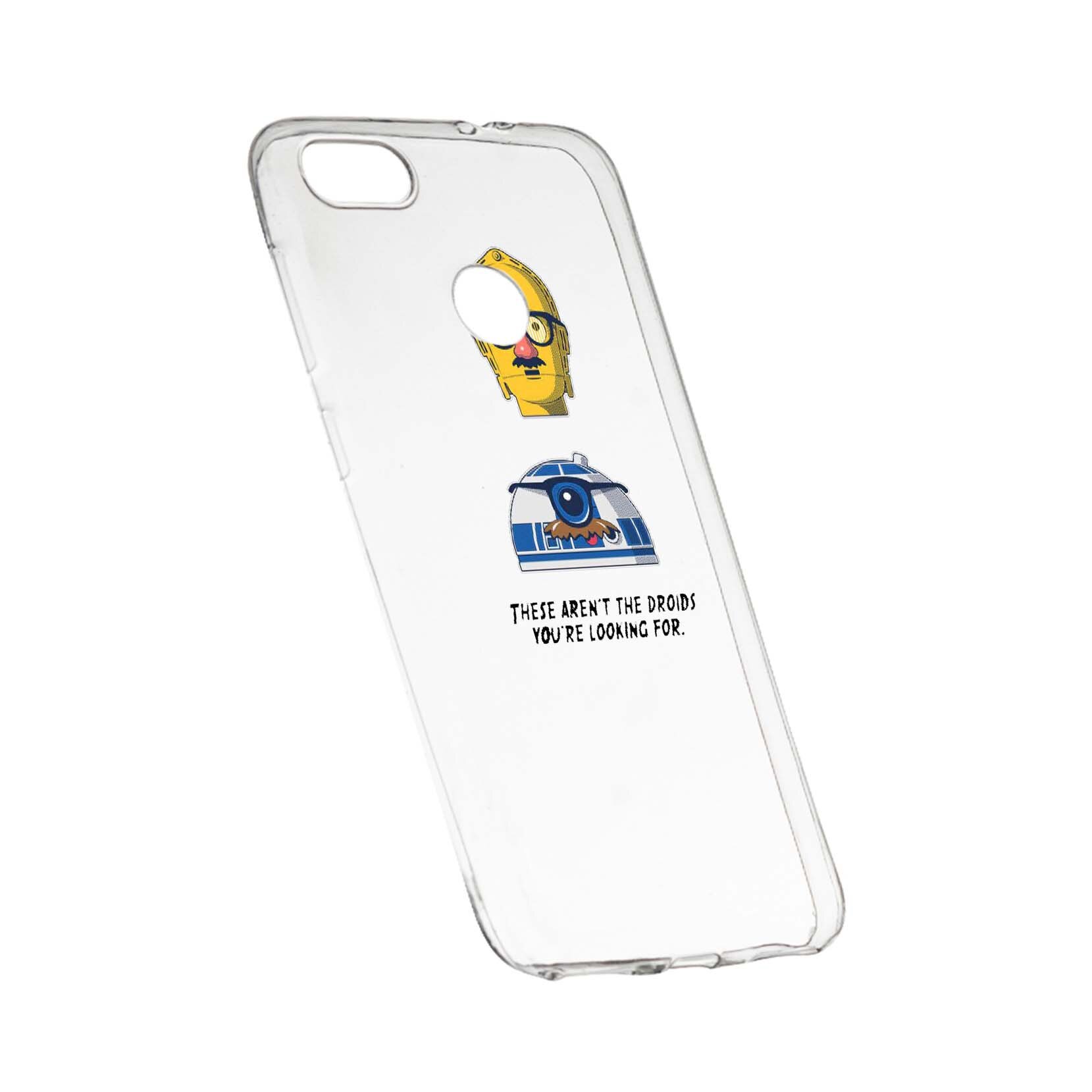 Husa de protectie Star Wars - Droids, Movie pentru Huawei Honor 8 Pro, rezistenta la uzura, anti-alunecare, din silicon Premium, 410