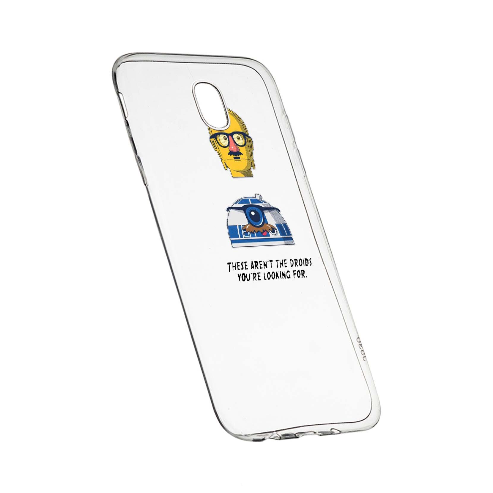 Husa de protectie Star Wars - Droids, Movie pentru Samsung Galaxy J3 2017, rezistenta la uzura, anti-alunecare, din silicon Premium, 410