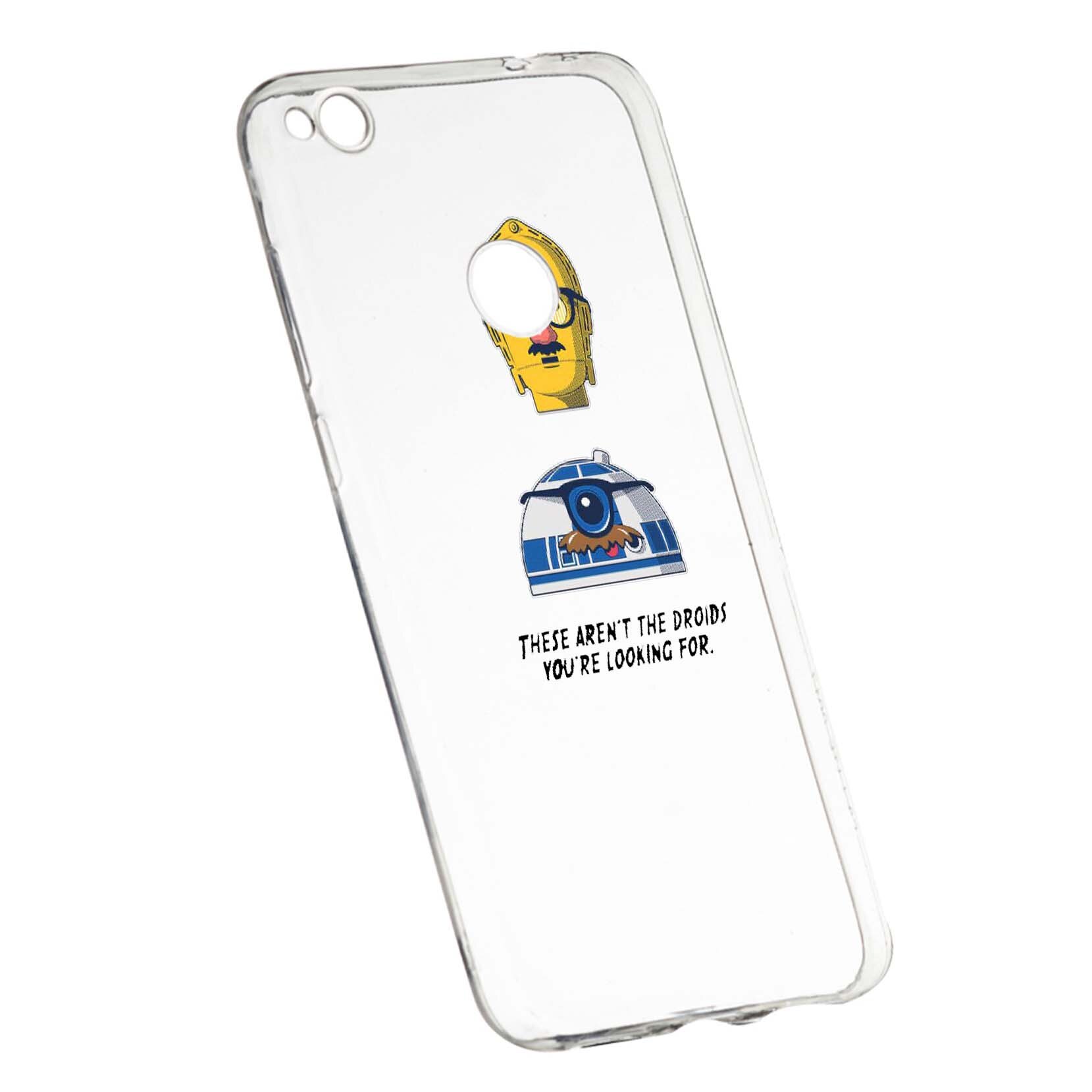 Husa de protectie Star Wars - Droids, Movie pentru Huawei P9 Lite 2017/P8, rezistenta la uzura, anti-alunecare, din silicon Premium, 410