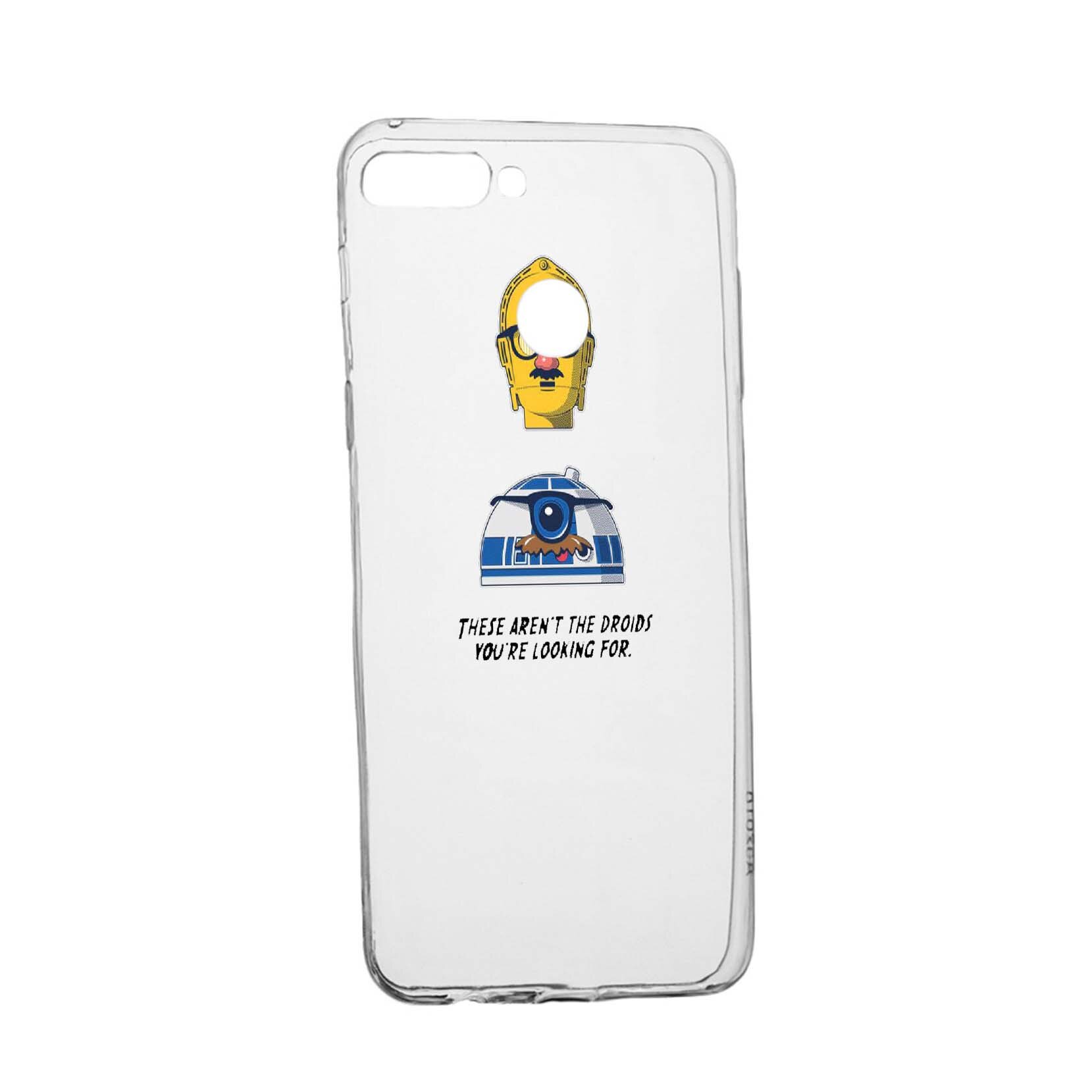 Husa de protectie Star Wars - Droids, Movie pentru Xiaomi Redmi Note 7, rezistenta la uzura, anti-alunecare, din silicon Premium, 410