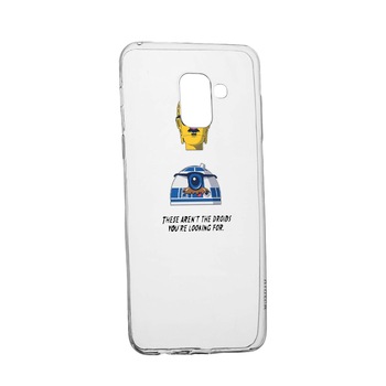 Husa de protectie Star Wars - Droids, Movie pentru Samsung Galaxy A6 2018, rezistenta la uzura, anti-alunecare, din silicon Premium, 410 Husa de protectie Star Wars - Droids, Movie pentru Samsung Galaxy A6 2018, rezistenta la uzura, anti-alunecare, din silicon Premium, 410