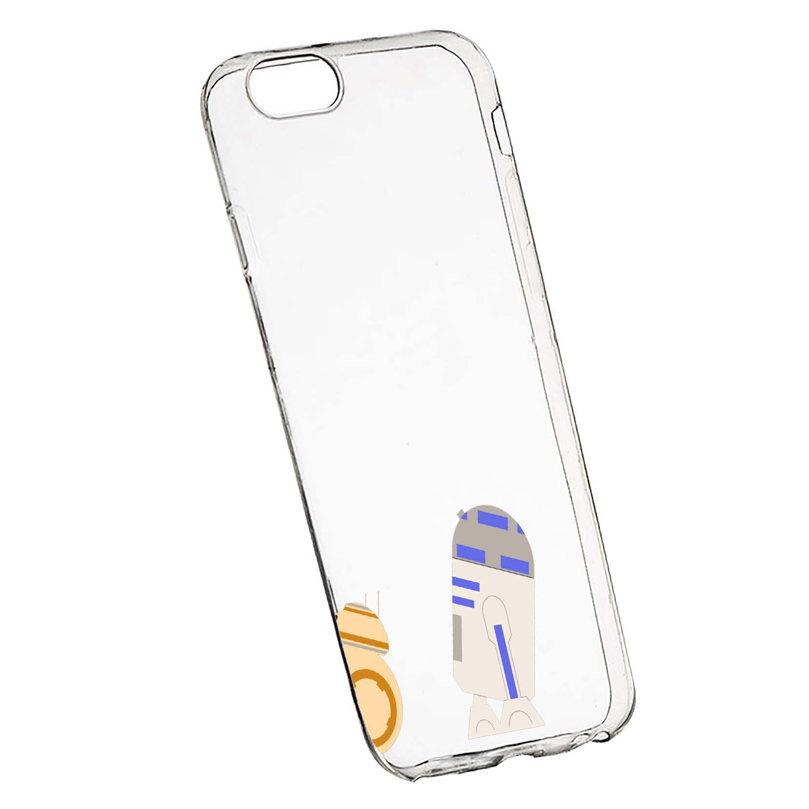 Husa de protectie Star Wars - Droids, Movie pentru Huawei Y5 2018, rezistenta la uzura, anti-alunecare, din silicon Premium, 411