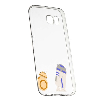 Husa de protectie Star Wars - Droids, Movie pentru Samsung Galaxy S7 Edge, rezistenta la uzura, anti-alunecare, din silicon Premium, 411 Husa de protectie Star Wars - Droids, Movie pentru Samsung Galaxy S7 Edge, rezistenta la uzura, anti-alunecare, din silicon Premium, 411