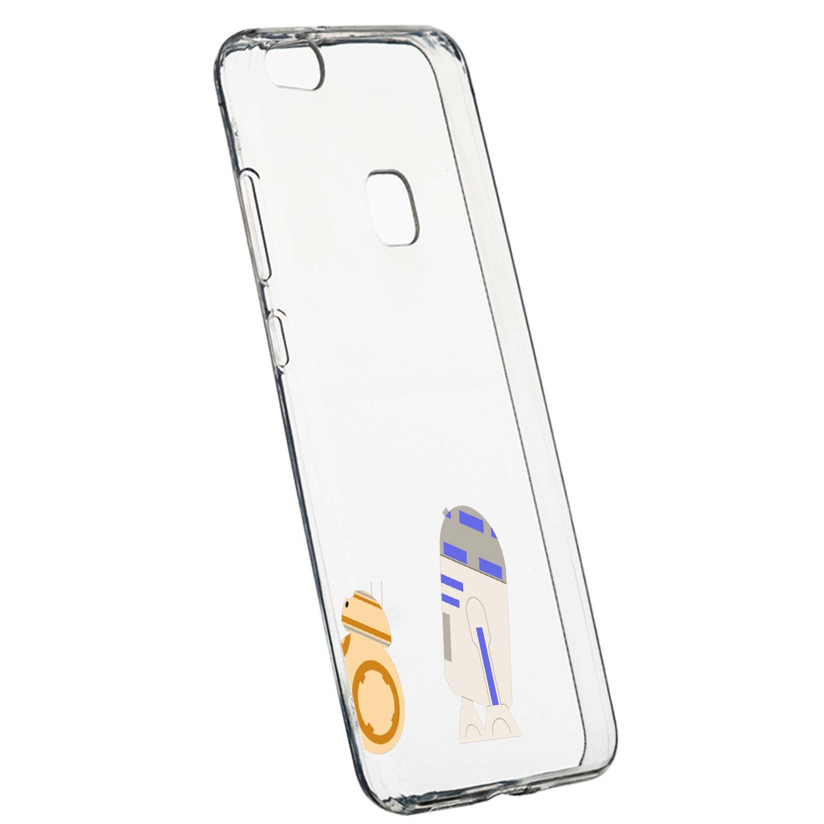 Husa de protectie Star Wars - Droids, Movie pentru Huawei Honor 8X/ View 10 Lite, rezistenta la uzura, anti-alunecare, din silicon Premium, 411