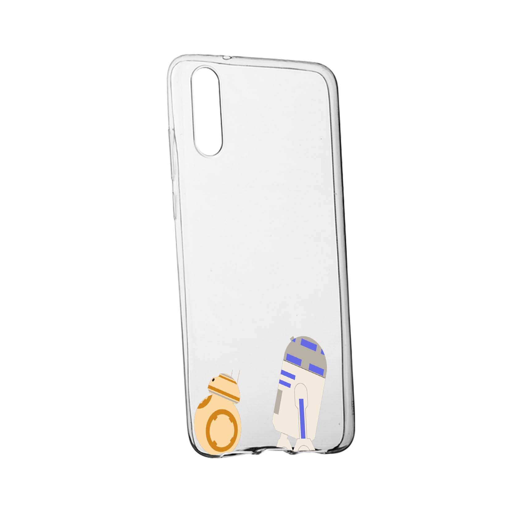 Husa de protectie Star Wars - Droids, Movie pentru Xiaomi Mi 9 SE, rezistenta la uzura, anti-alunecare, din silicon Premium, 411