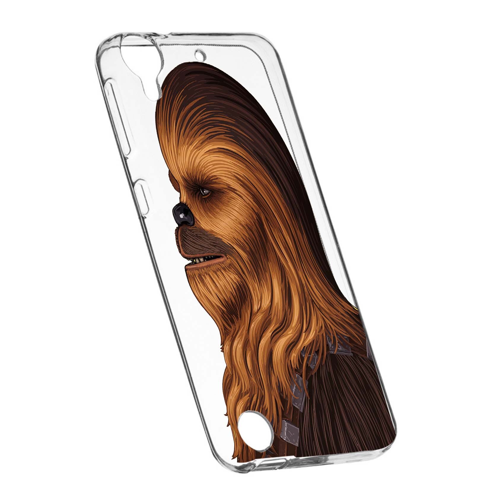 Husa de protectie Star Wars - Chewbacca, Movie pentru HTC Desire 825/10 Lifestyle, rezistenta la uzura, anti-alunecare, din silicon Premium, 412