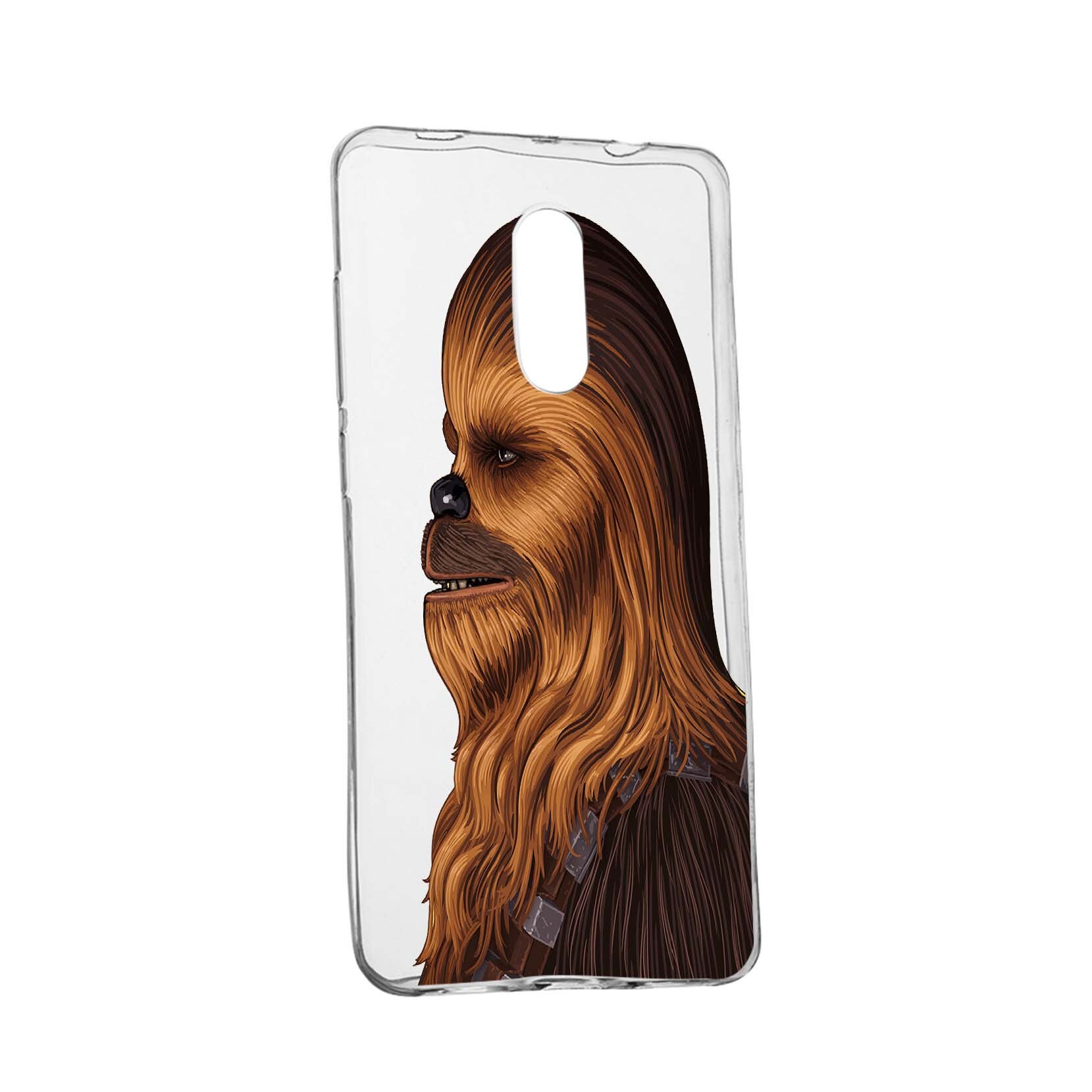 Husa de protectie Star Wars - Chewbacca, Movie pentru Xiaomi Redmi 8A, rezistenta la uzura, anti-alunecare, din silicon Premium, 412