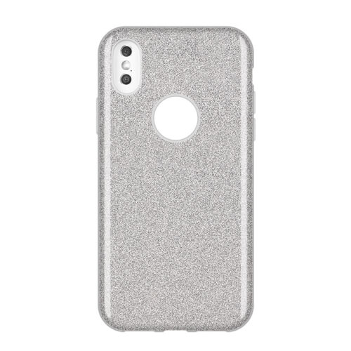 Husa Huawei P30 Lite, Glitter / Sclipici, Silver