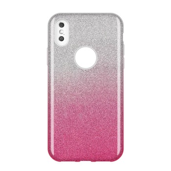 Husa Huawei Y6 2019, Huawei Y6 Prime 2019, Glitter / Sclipici, Roz Husa Huawei Y6 2019, Huawei Y6 Prime 2019, Glitter / Sclipici, Roz