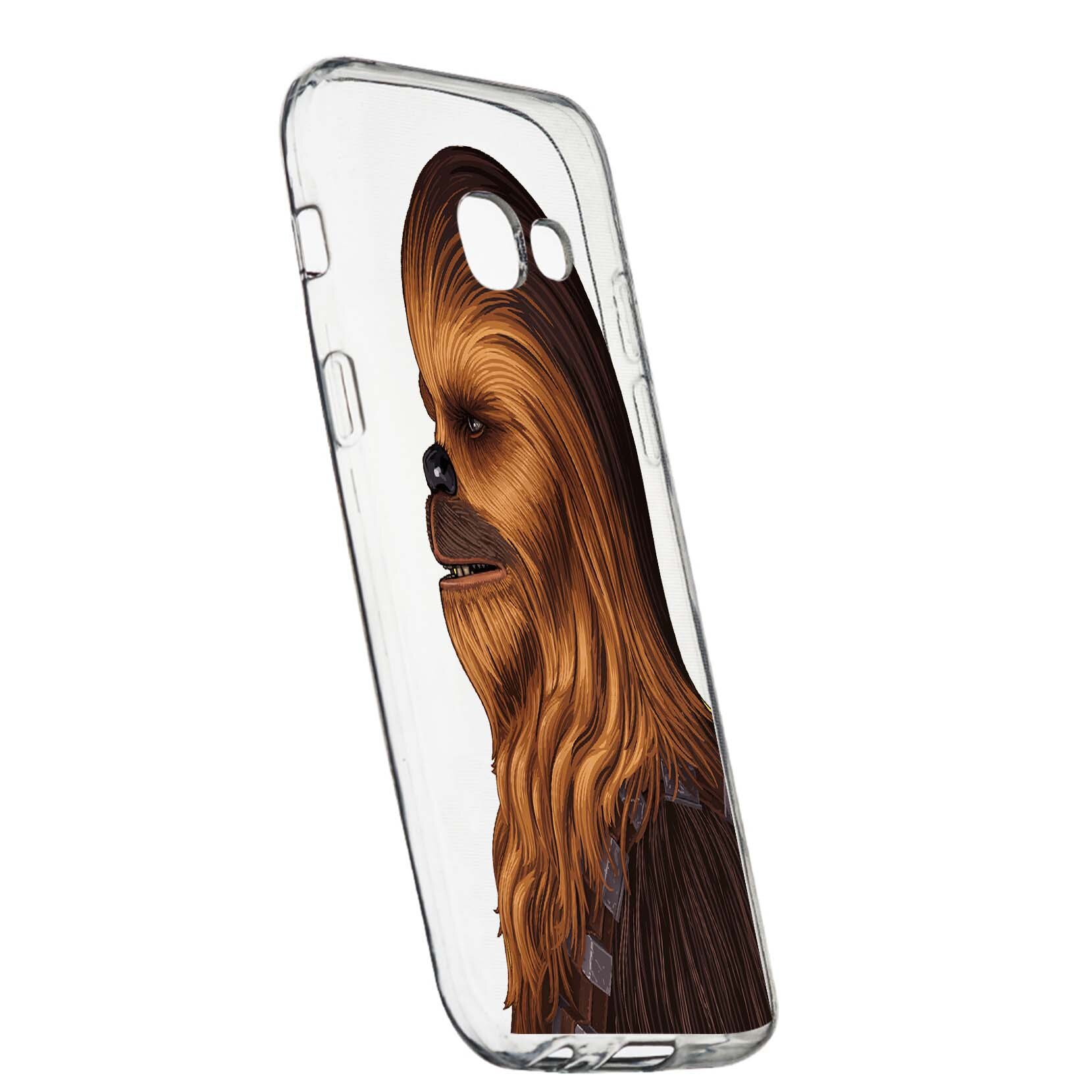 Husa de protectie Star Wars - Chewbacca, Movie pentru Samsung Galaxy A3 2016, rezistenta la uzura, anti-alunecare, din silicon Premium, 412