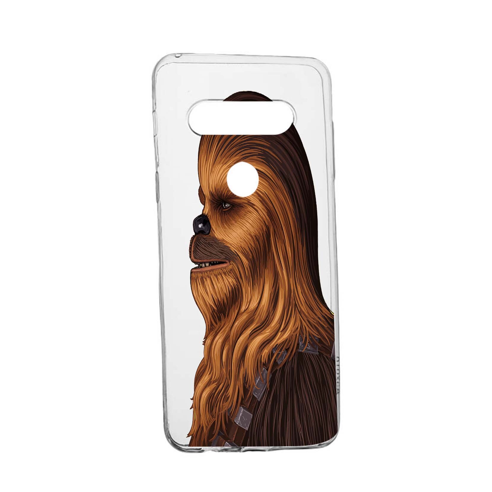 Husa de protectie Star Wars - Chewbacca, Movie pentru LG K50 / Q60, rezistenta la uzura, anti-alunecare, din silicon Premium, 412