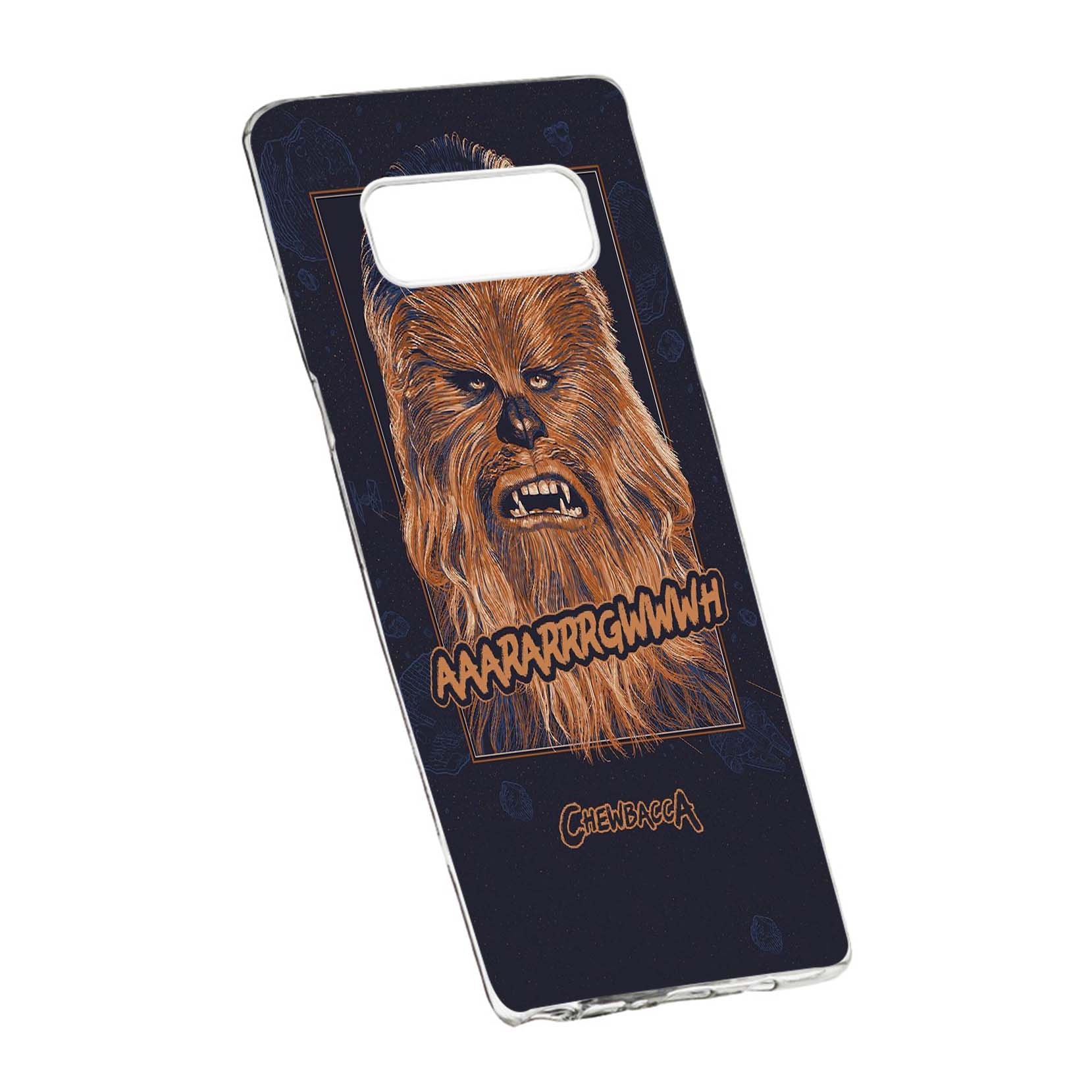 Husa de protectie Star Wars - Chewbacca, Movie pentru Samsung Galaxy Note 8, rezistenta la uzura, anti-alunecare, din silicon Premium, 413