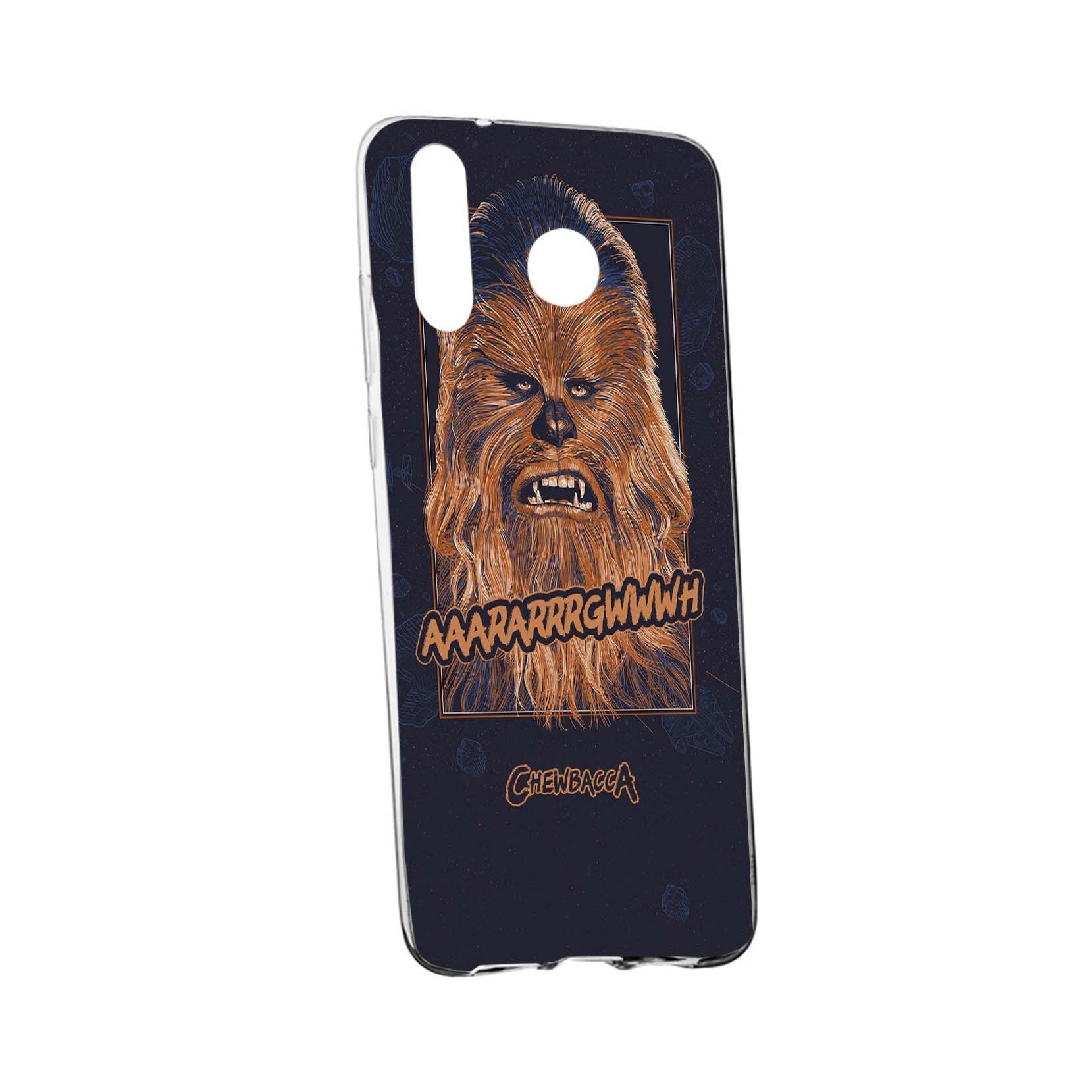 Husa de protectie Star Wars - Chewbacca, Movie pentru Samsung Galaxy A40, rezistenta la uzura, anti-alunecare, din silicon Premium, 413