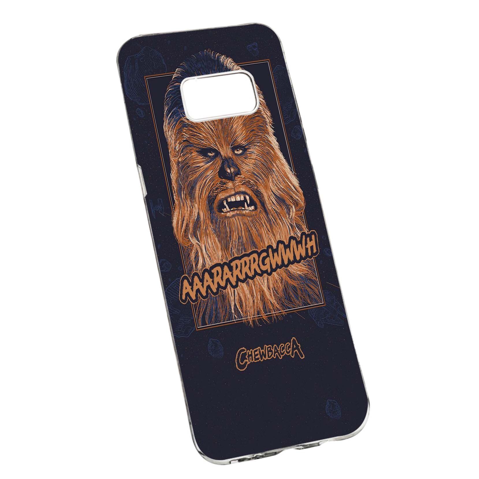 Husa de protectie Star Wars - Chewbacca, Movie pentru Samsung Galaxy S8 Plus, rezistenta la uzura, anti-alunecare, din silicon Premium, 413
