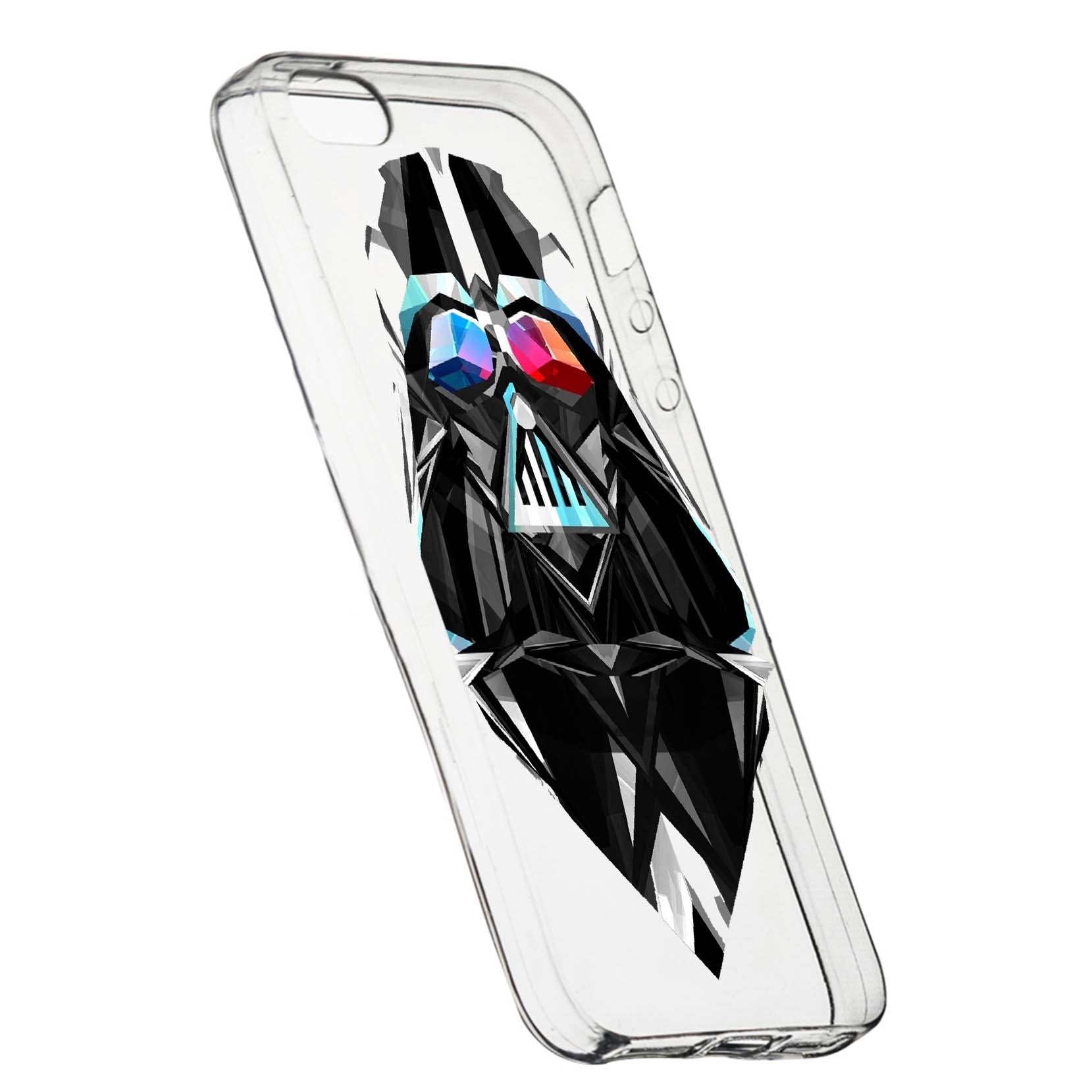 Husa de protectie Star Wars - Darth Vader, Movie pentru Apple iPhone 5 / 5S / SE, rezistenta la uzura, anti-alunecare, din silicon Premium, 415