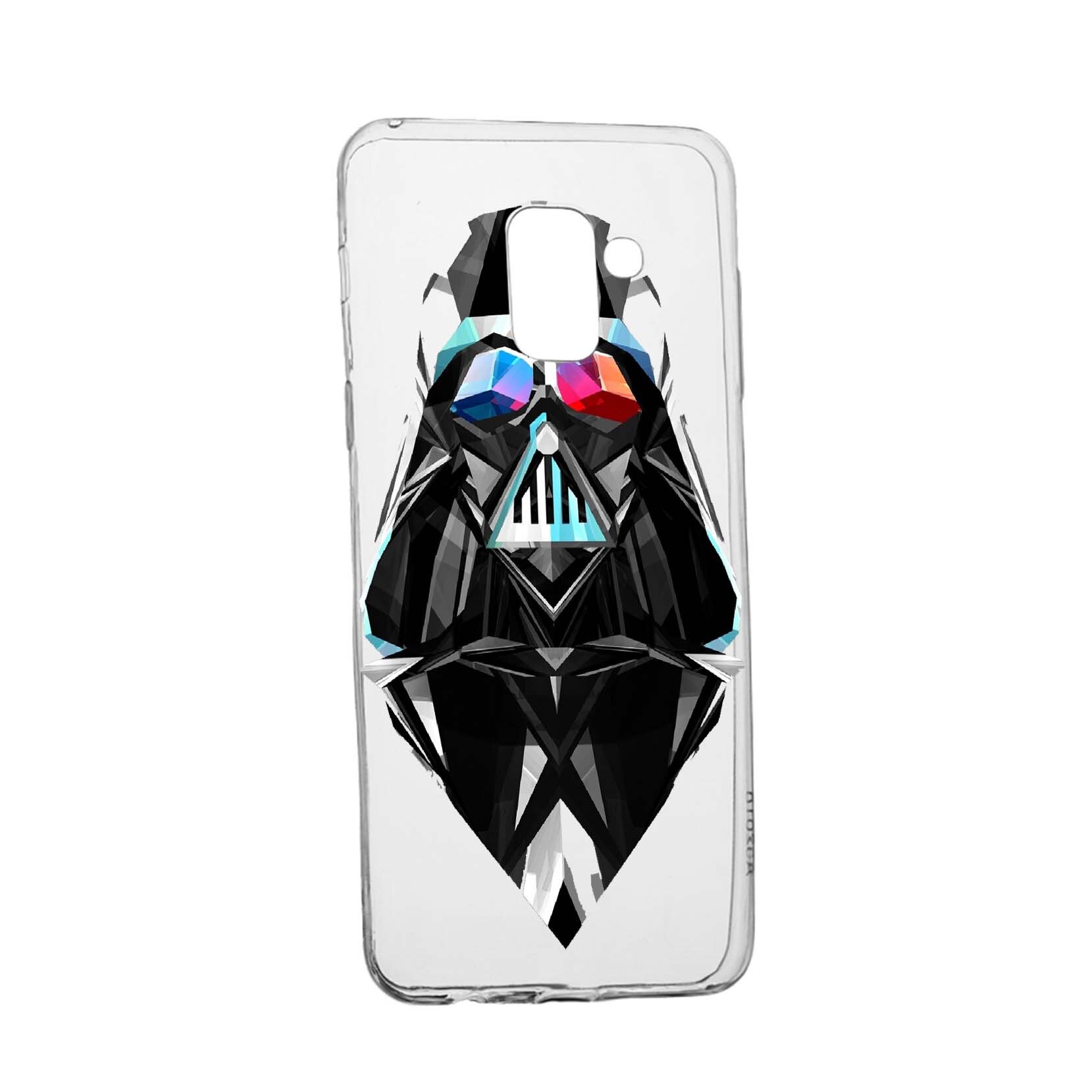 Husa de protectie Star Wars - Darth Vader, Movie pentru Samsung Galaxy A6 2018, rezistenta la uzura, anti-alunecare, din silicon Premium, 415