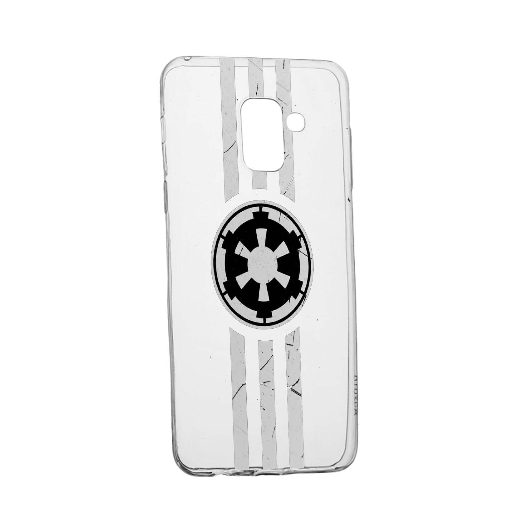 Husa de protectie Star Wars - Empire, Movie pentru Samsung Galaxy A6 2018, rezistenta la uzura, anti-alunecare, din silicon Premium, 414