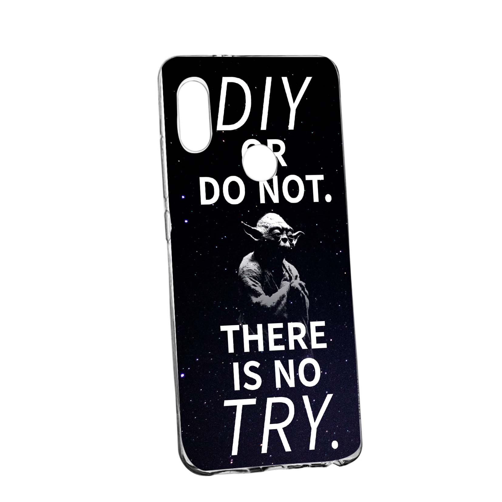 Husa de protectie Star Wars - yoda, Movie pentru Huawei Y6 2019, rezistenta la uzura, anti-alunecare, din silicon Premium, 417