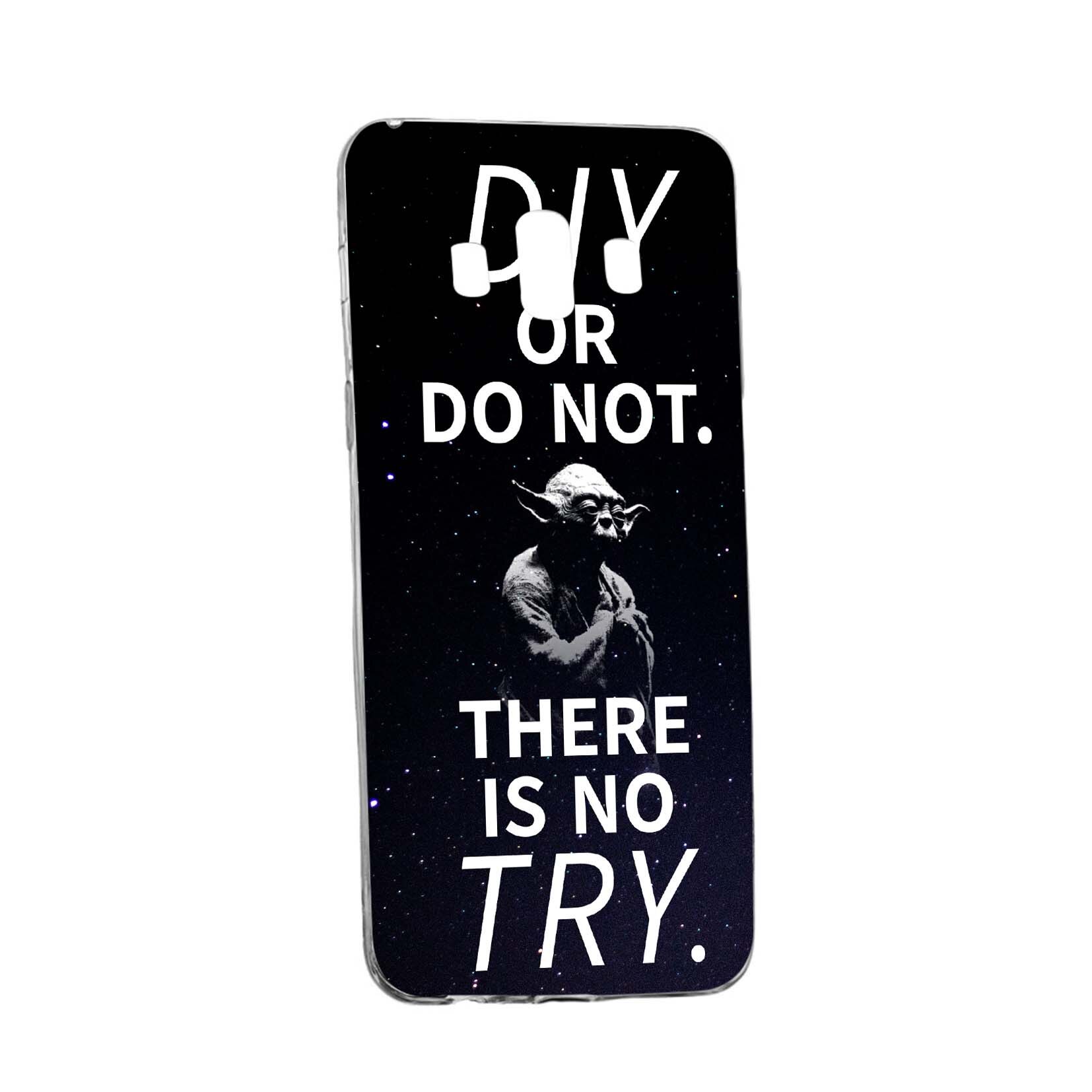 Husa de protectie Star Wars - yoda, Movie pentru Samsung Galaxy J6 Plus 2018, rezistenta la uzura, anti-alunecare, din silicon Premium, 417