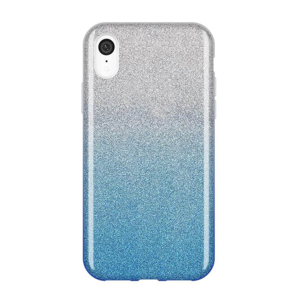 Husa Huawei Y5 2019 / Honor 8S, Glitter / Sclipici, Albastru