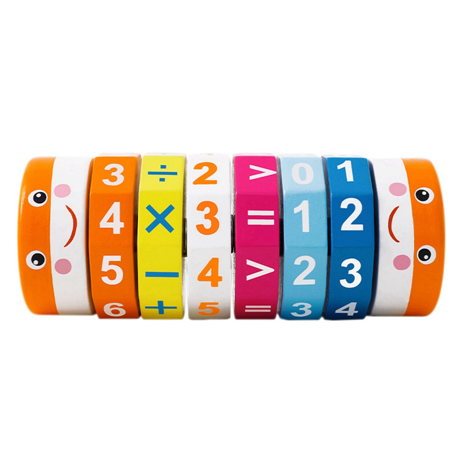 Cub rubik aritmetic de lemn , Invata matematica, +36 luni, Urban Trends ®