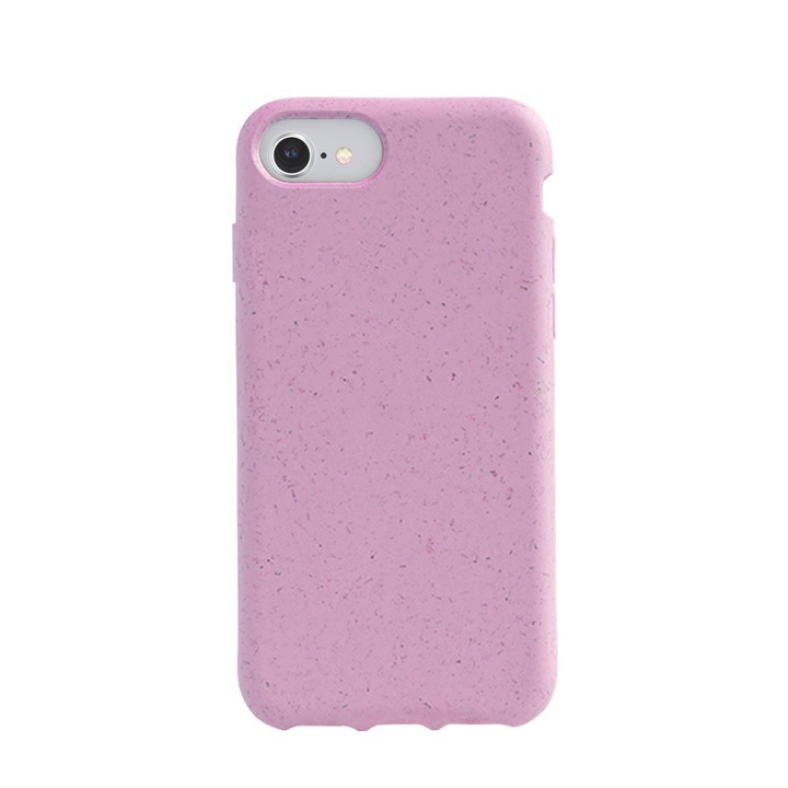 SILKASE tok iPhone SE 3 2022-hez, biológiailag lebomló, rózsaszín színű